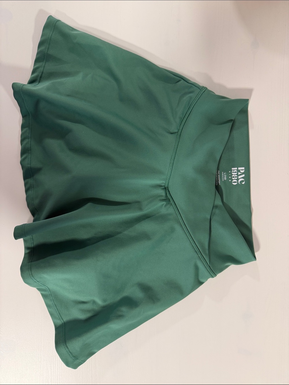Piac 1980 Emerald Green Athletic Skort